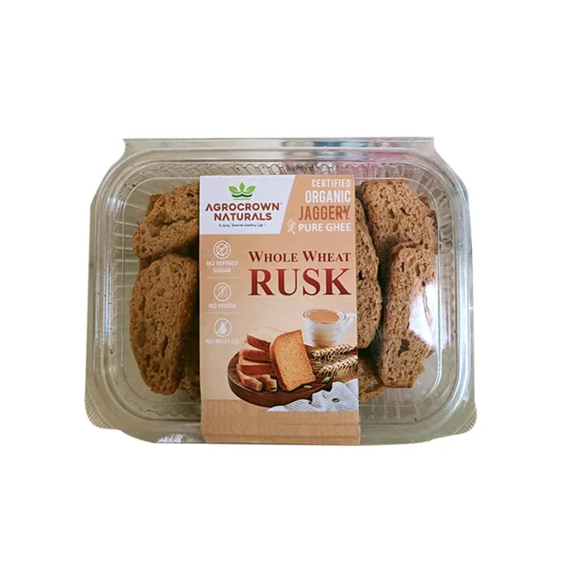 Wheat jaggery toast (Pack Of 2)
